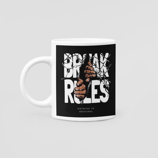 BREAK RULES - COFFEE MUG