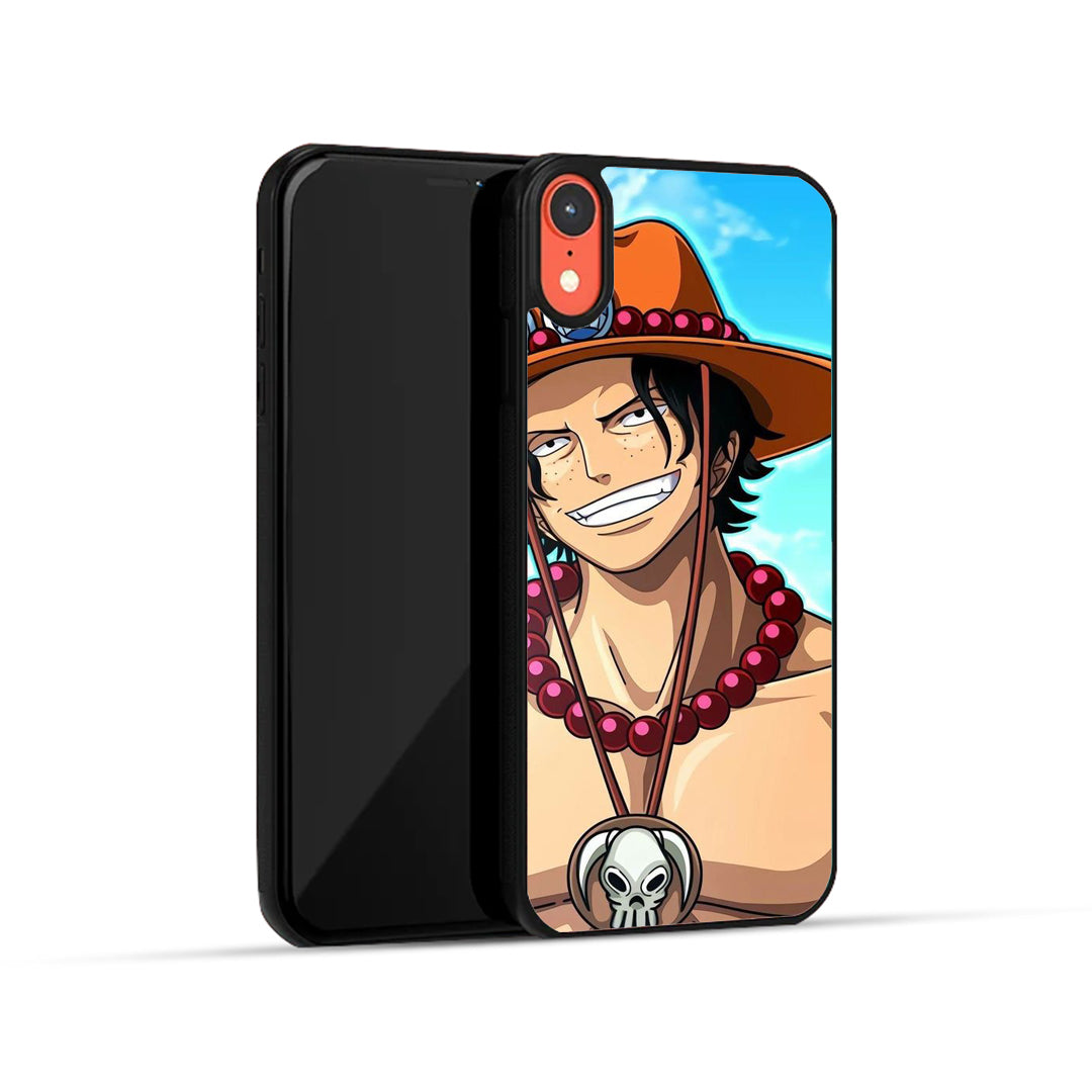 ONE PIECE - ACE GLASS CASE