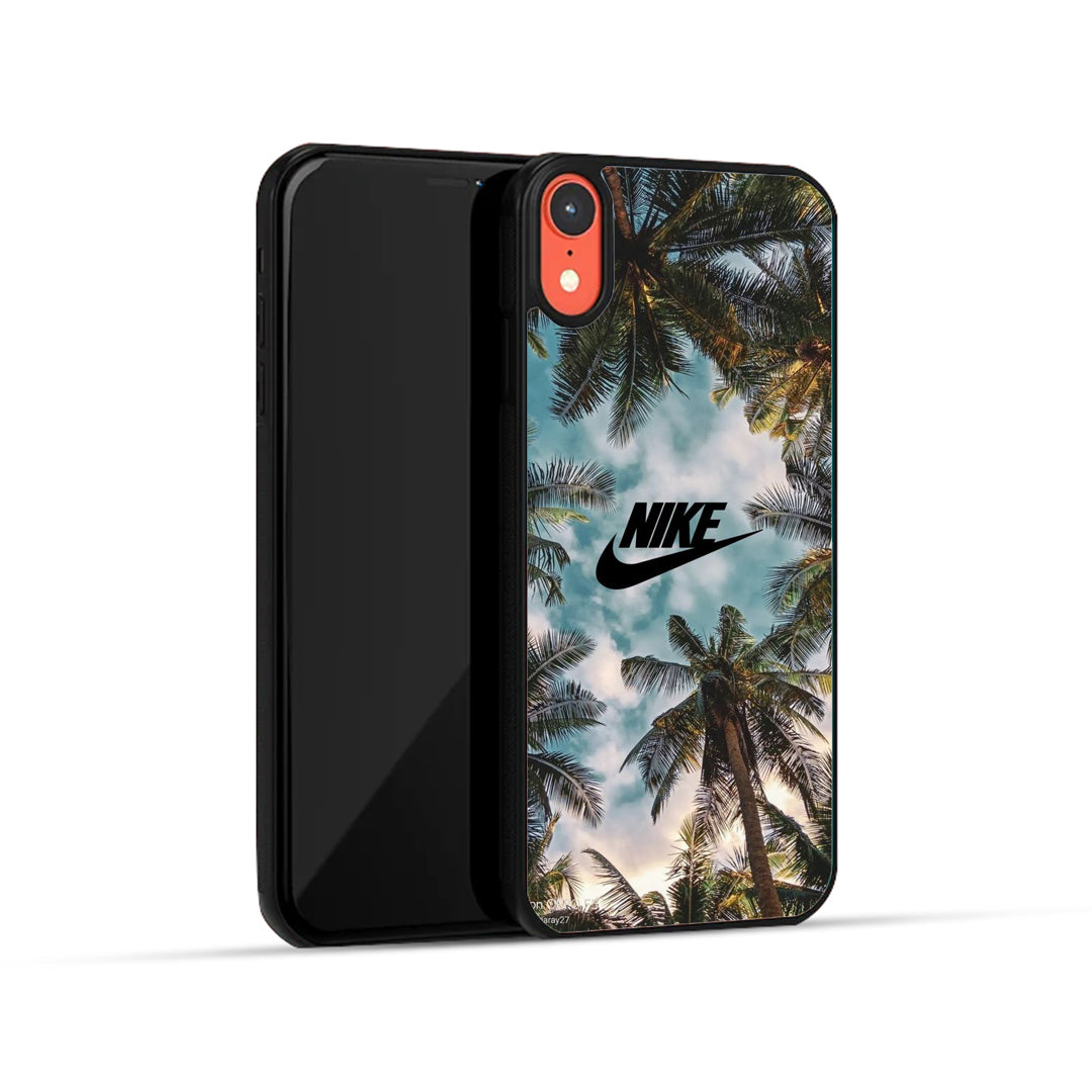 Nike glass cheap iphone case