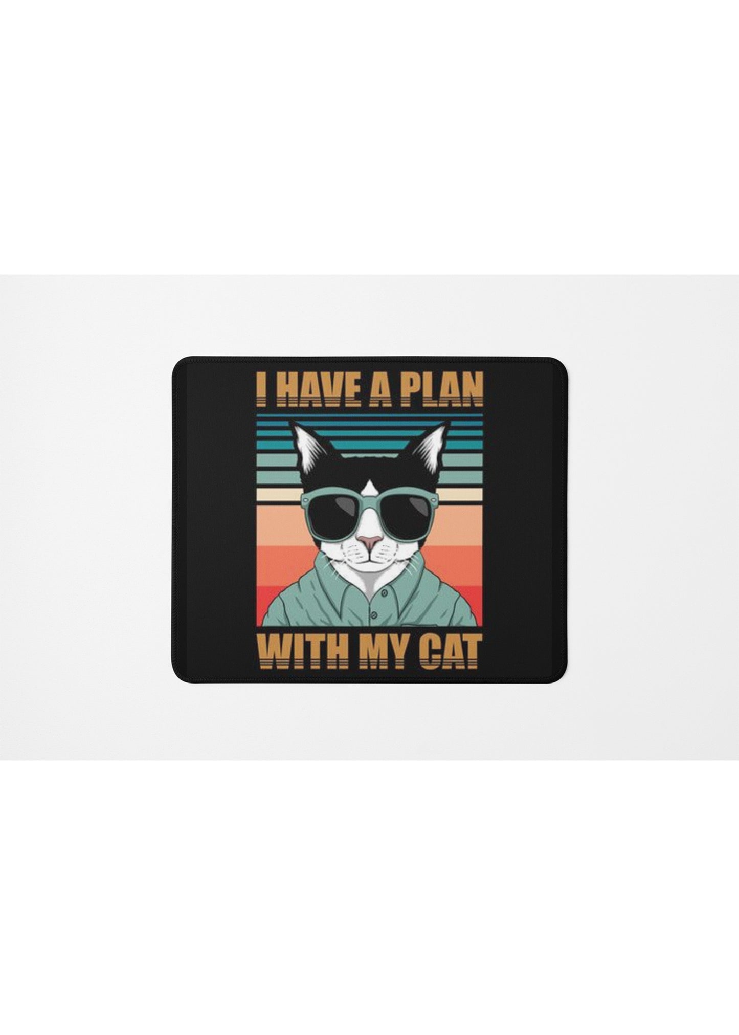 PLAN WITH MY CAT MOUSE PAD