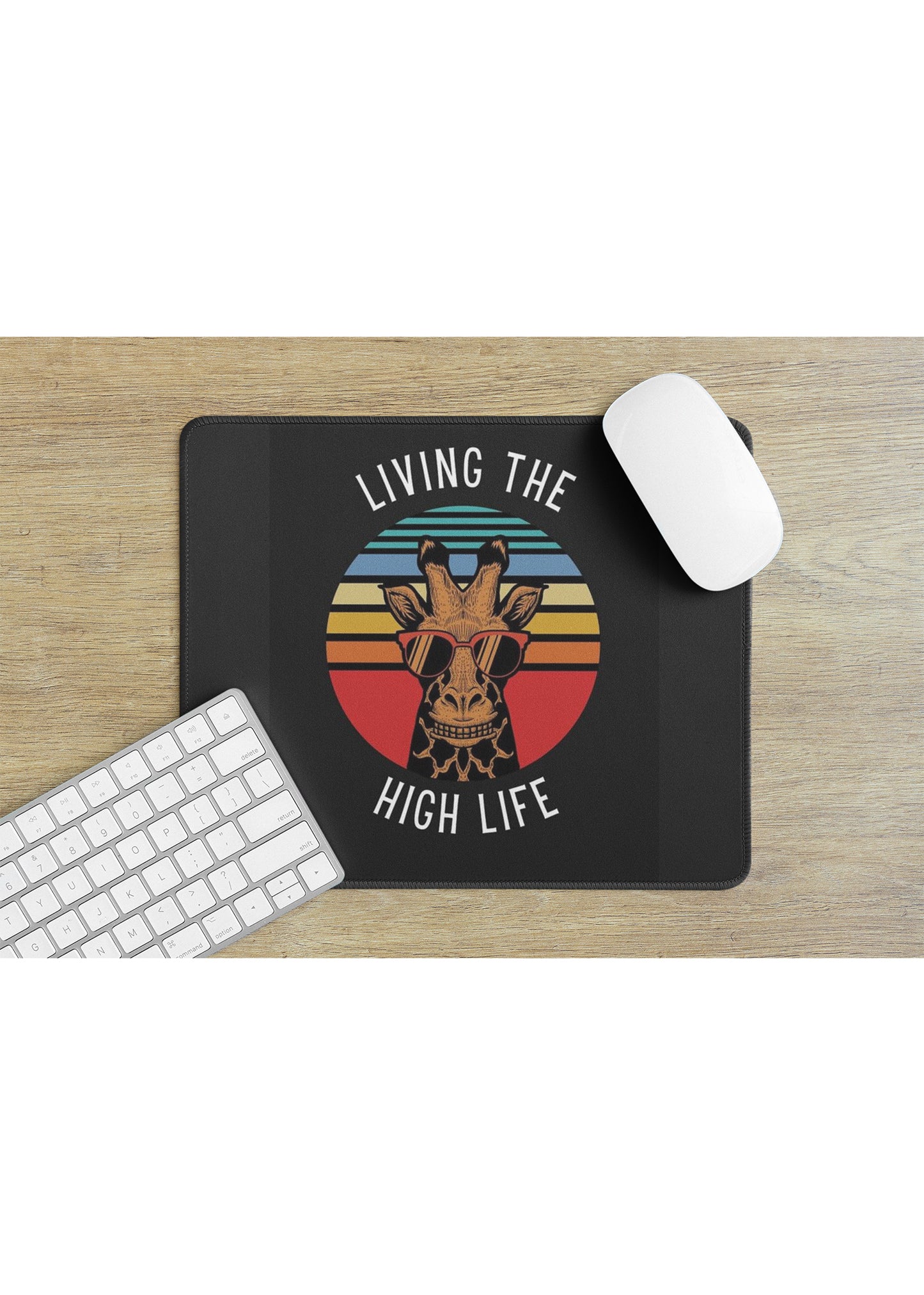 LIVING THE HIGH LIFE MOUSE PAD