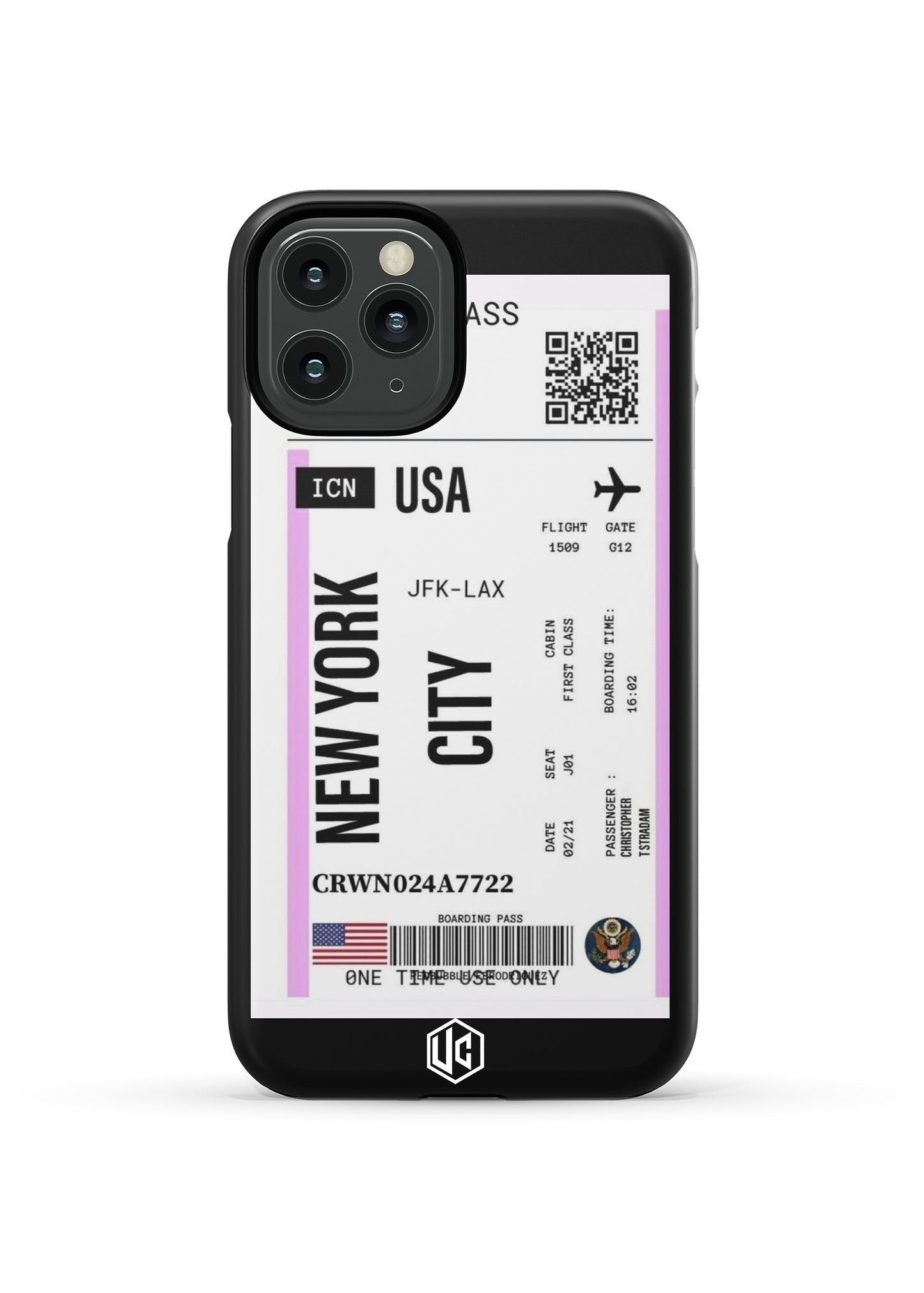 TICKET TO NEWYORK HARD CASE