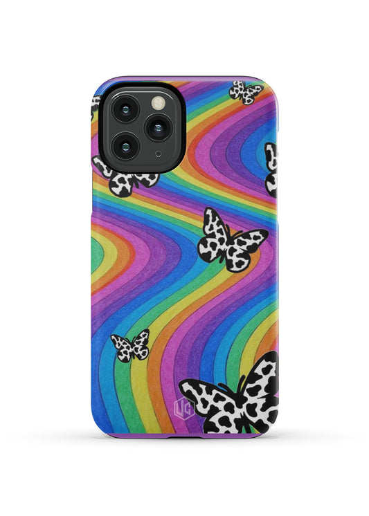 COLORFUL BUTTERFLIES HARD CASE