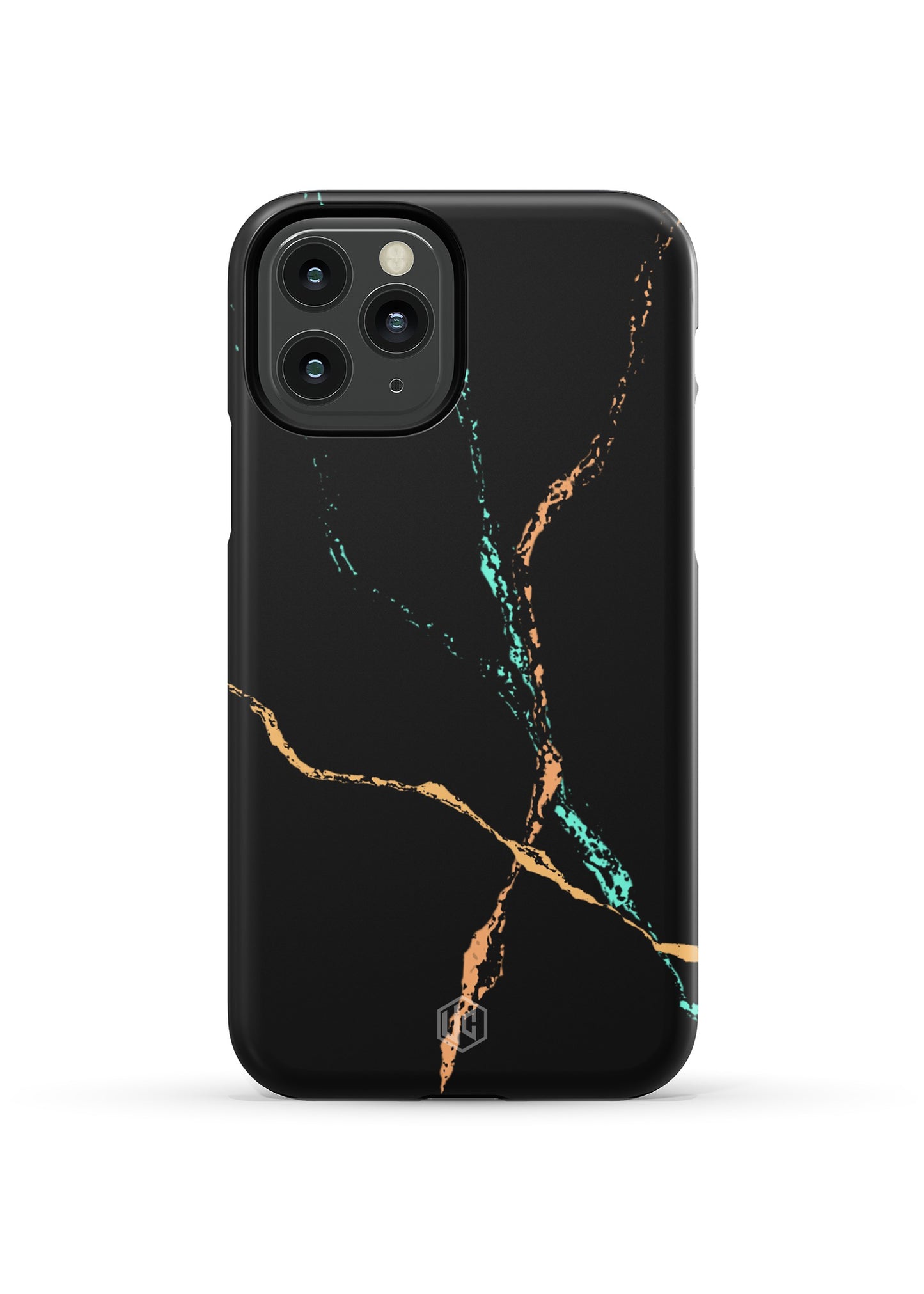 BLACK MARBLE HARD CASE