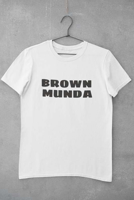 BROWN MUNDA T-SHIRT