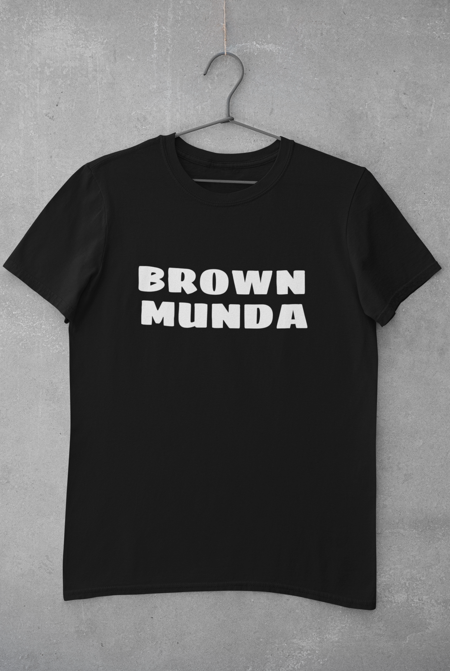 BROWN MUNDA T-SHIRT