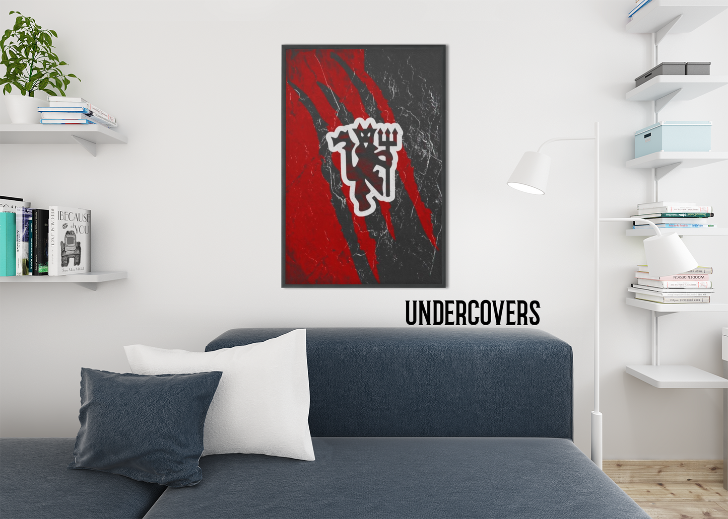 RED DEVIL WALL ART